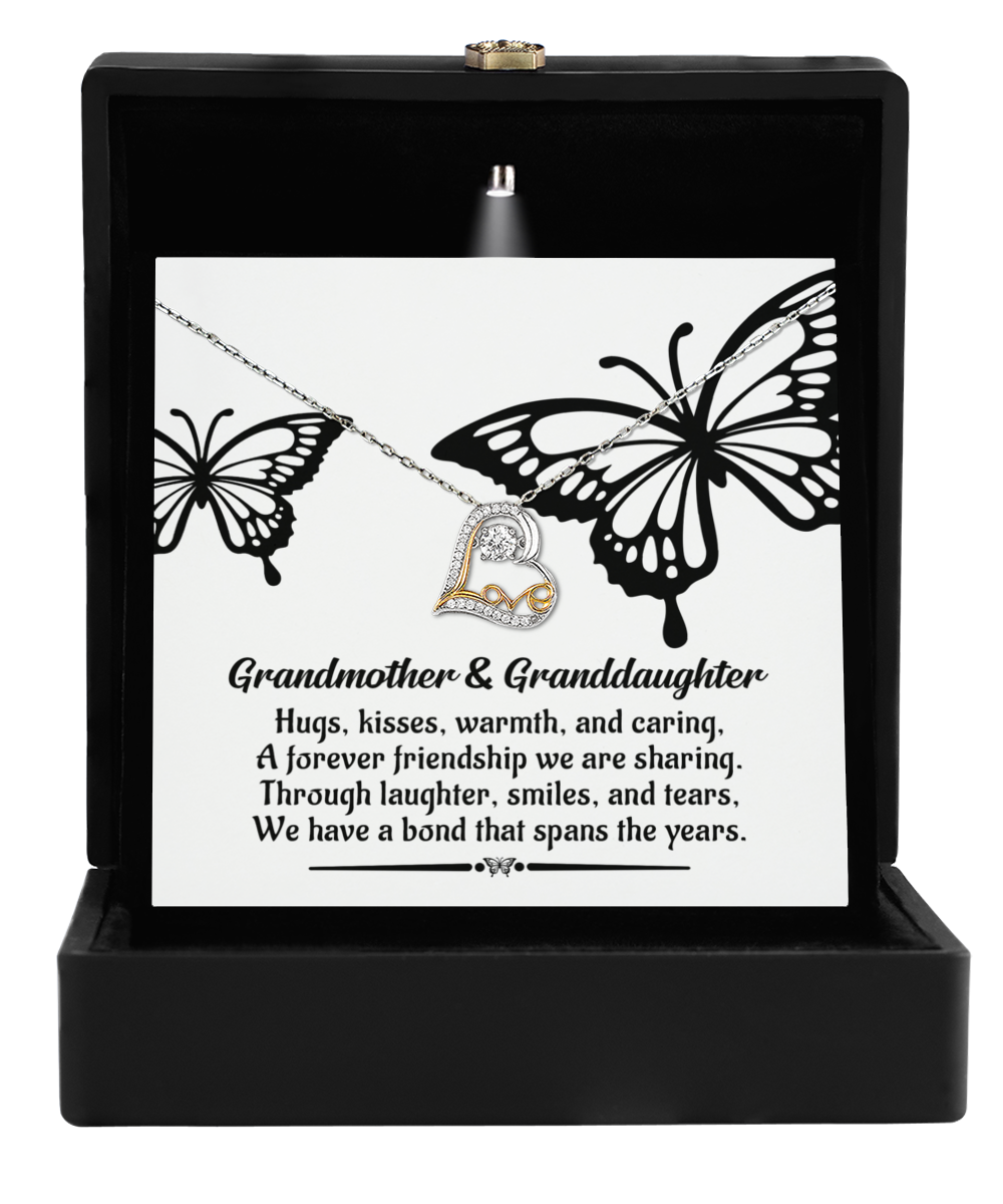 Grandmother & Granddaughter | A Bond | Love Dancing Necklace