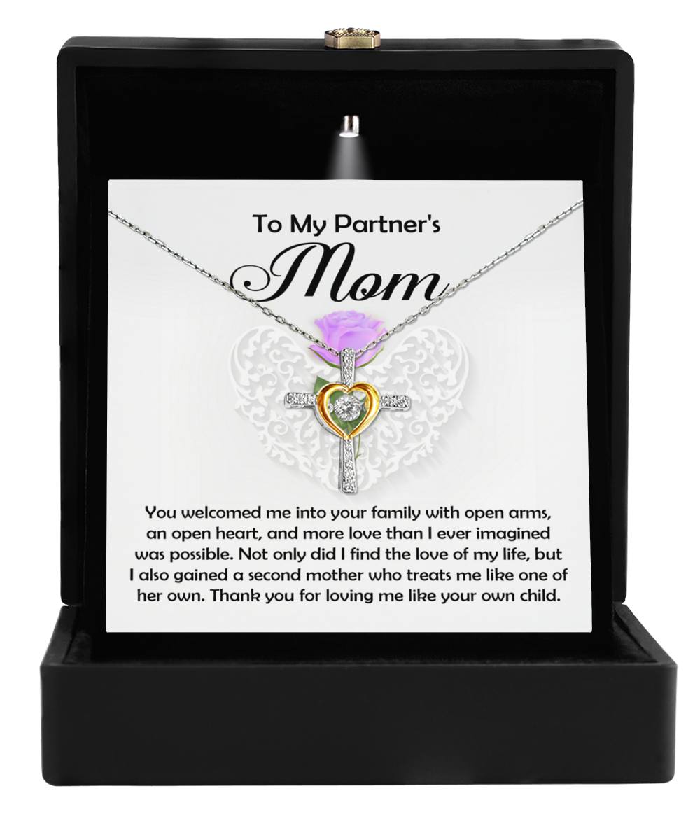 Partner's Mom | A Second Mother | Cross Dancing Necklace