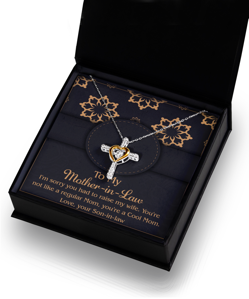 Mother-In-Law | Cool Mom | Cross Dancing Necklace