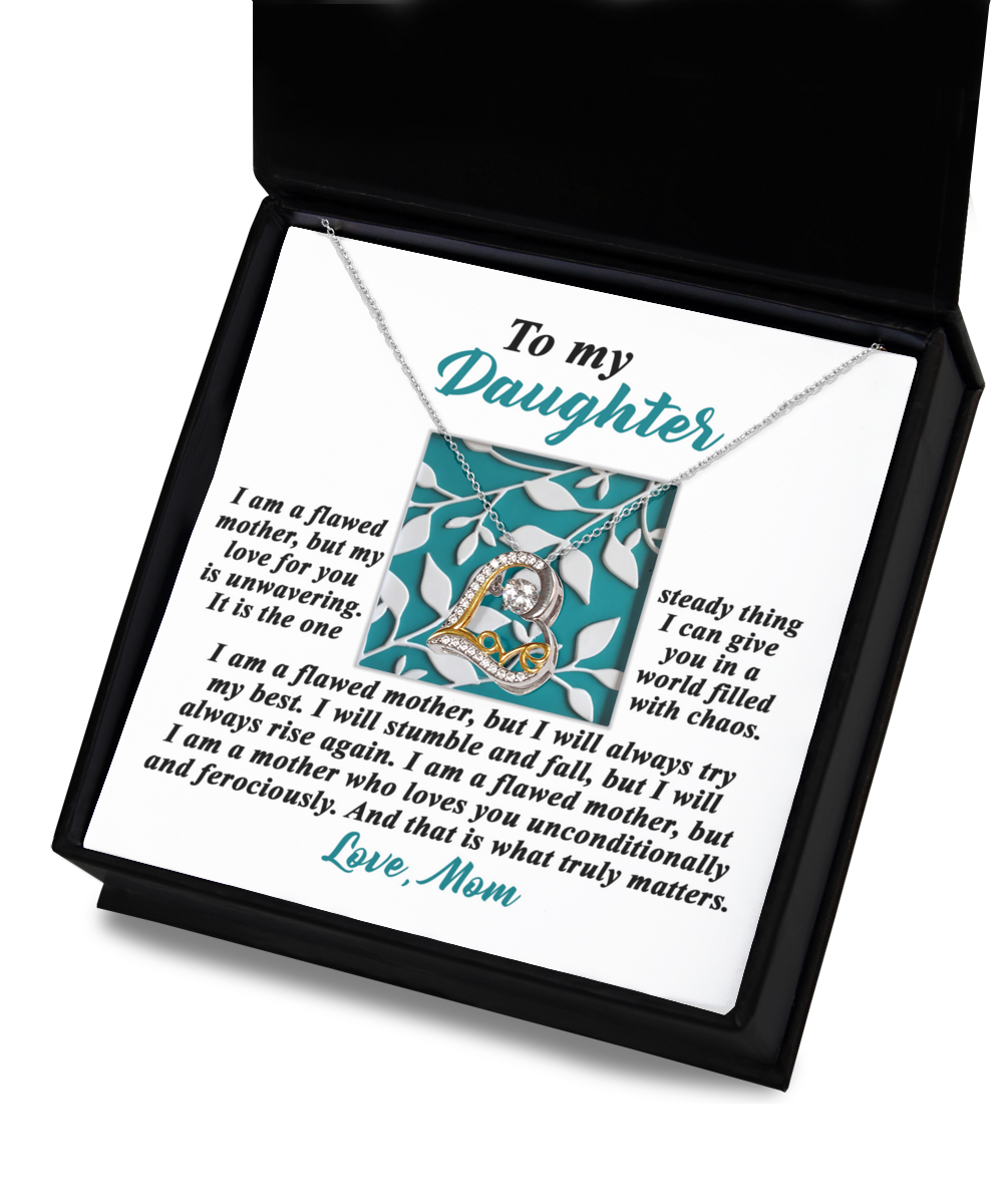 To My Daughter | I May Stumble And Fall | Love Dancing Necklace