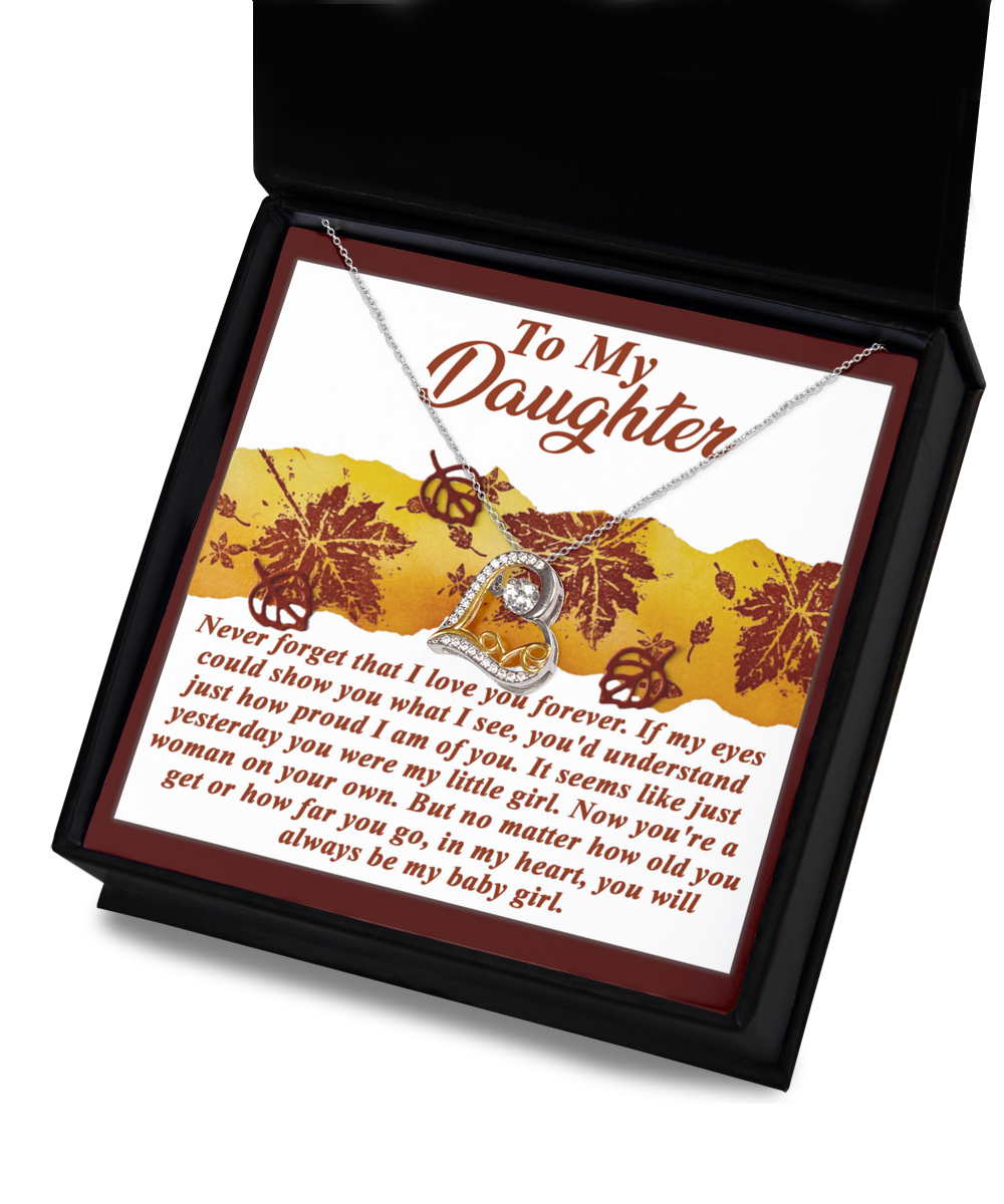 To My Daughter | A Woman On Your Own | Love Dancing Necklace