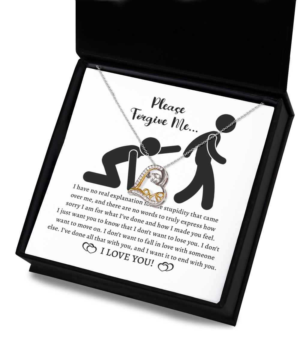 Please Forgive Me | Made You Feel | Love Dancing Necklace