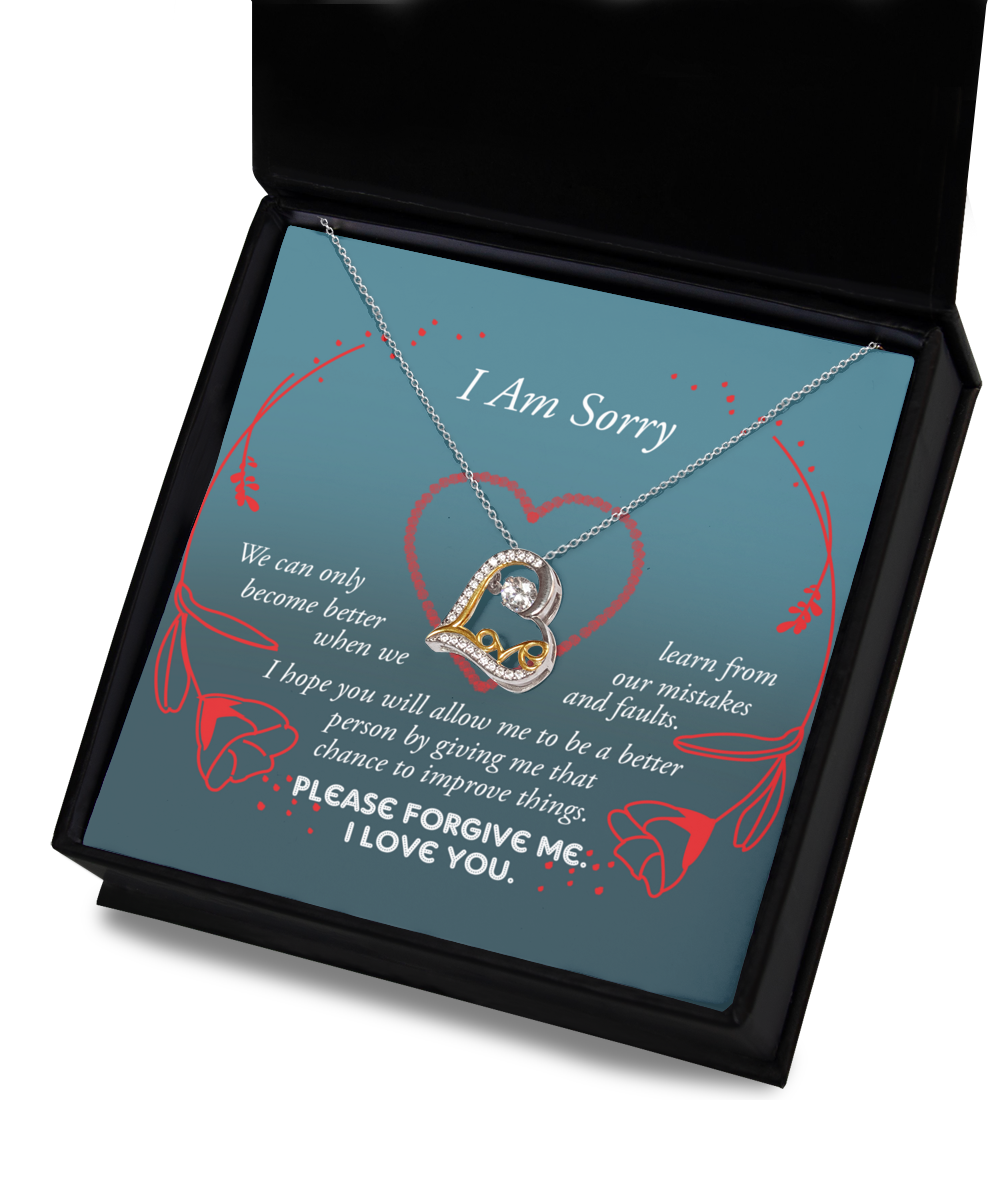 Sorry | Mistakes And Faults | Love Dancing Necklace