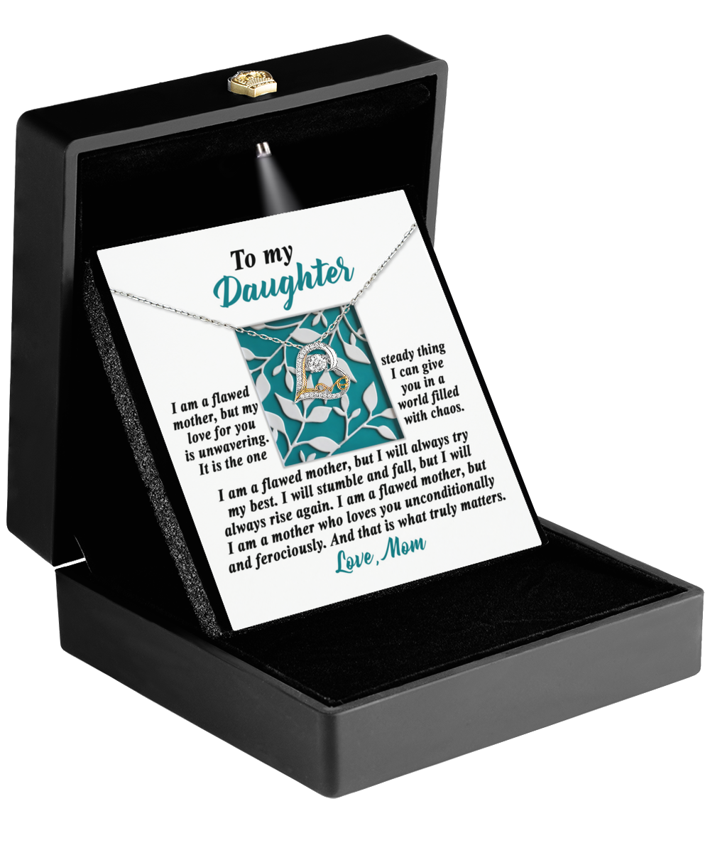 To My Daughter | I May Stumble And Fall | Love Dancing Necklace