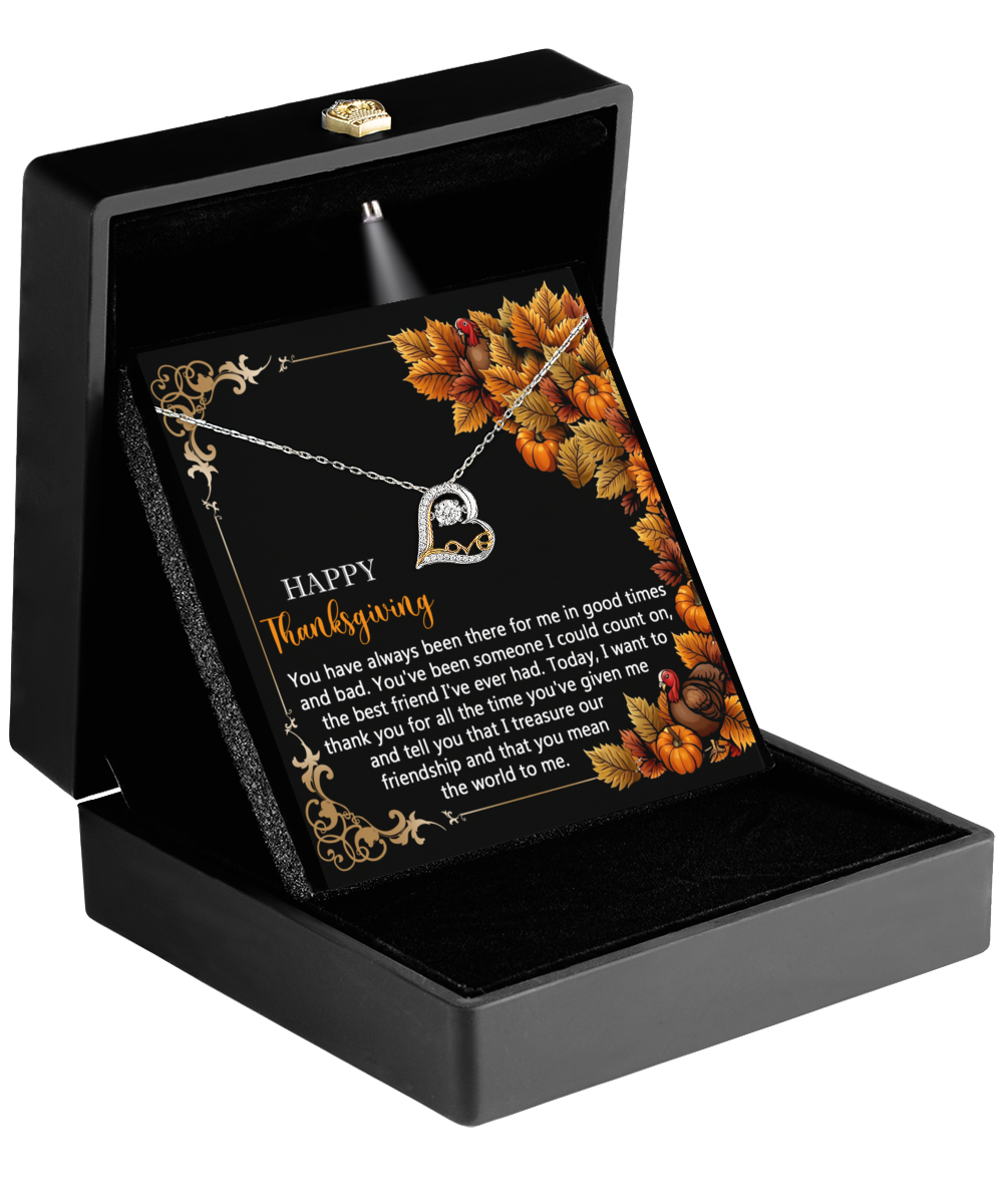 Happy Thanksgiving | I Could Count On | Love Dancing Necklace