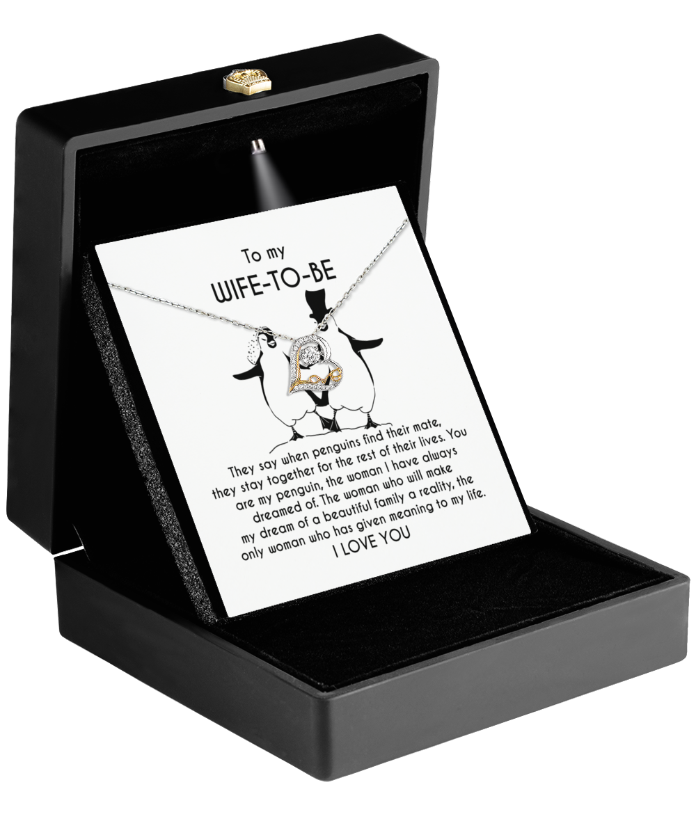 Wife-To-Be | My Penguin | Love Dancing Necklace