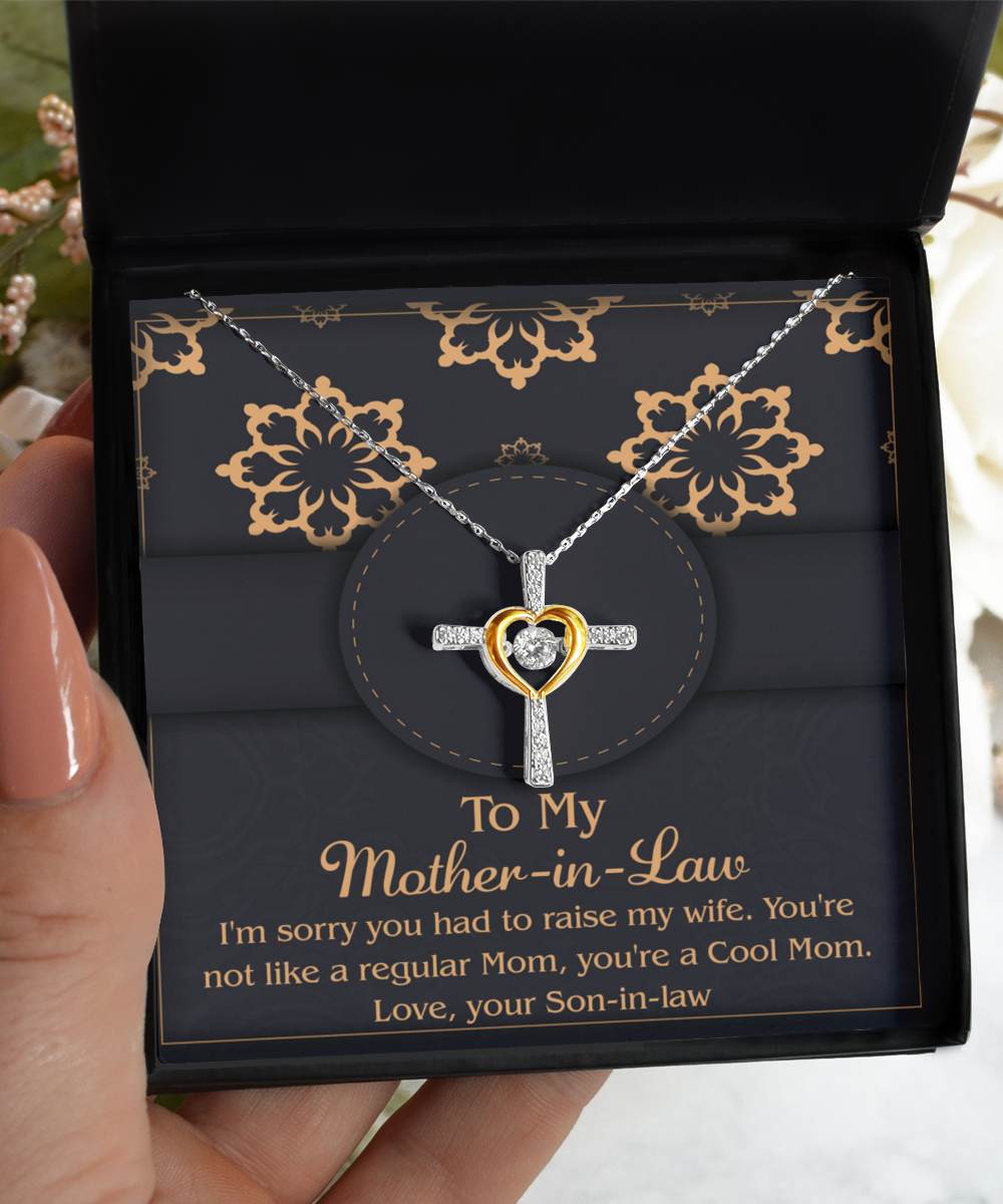 Mother-In-Law | Cool Mom | Cross Dancing Necklace