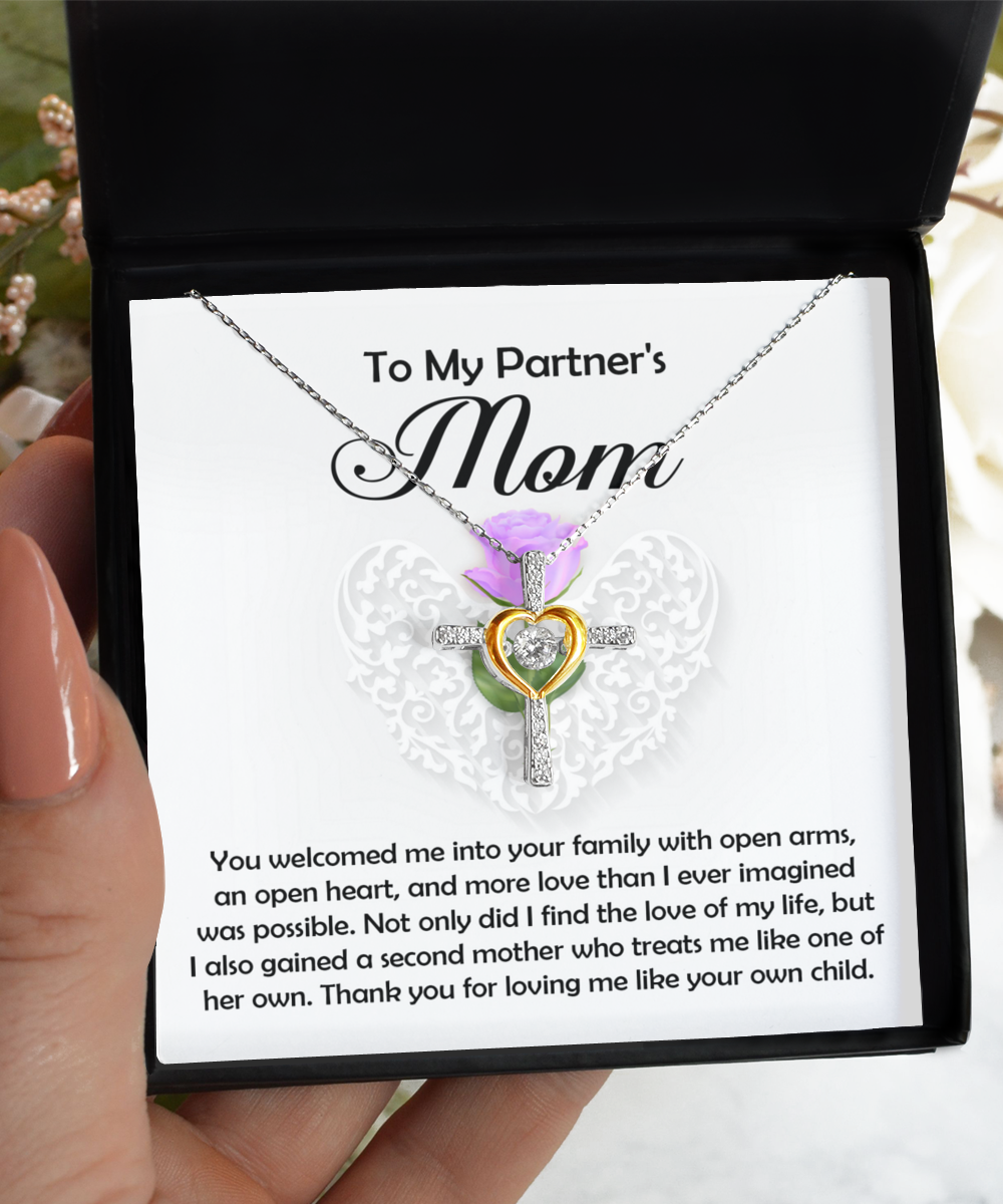 Partner's Mom | A Second Mother | Cross Dancing Necklace