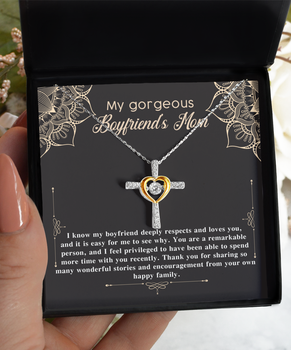 Boyfriend's Mom | Happy Family | Cross Dancing Necklace