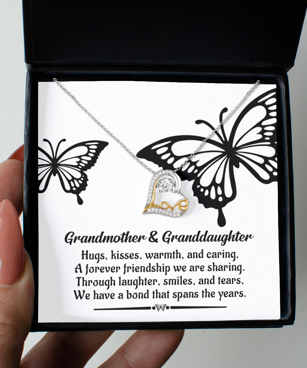 Grandmother & Granddaughter | A Bond | Love Dancing Necklace