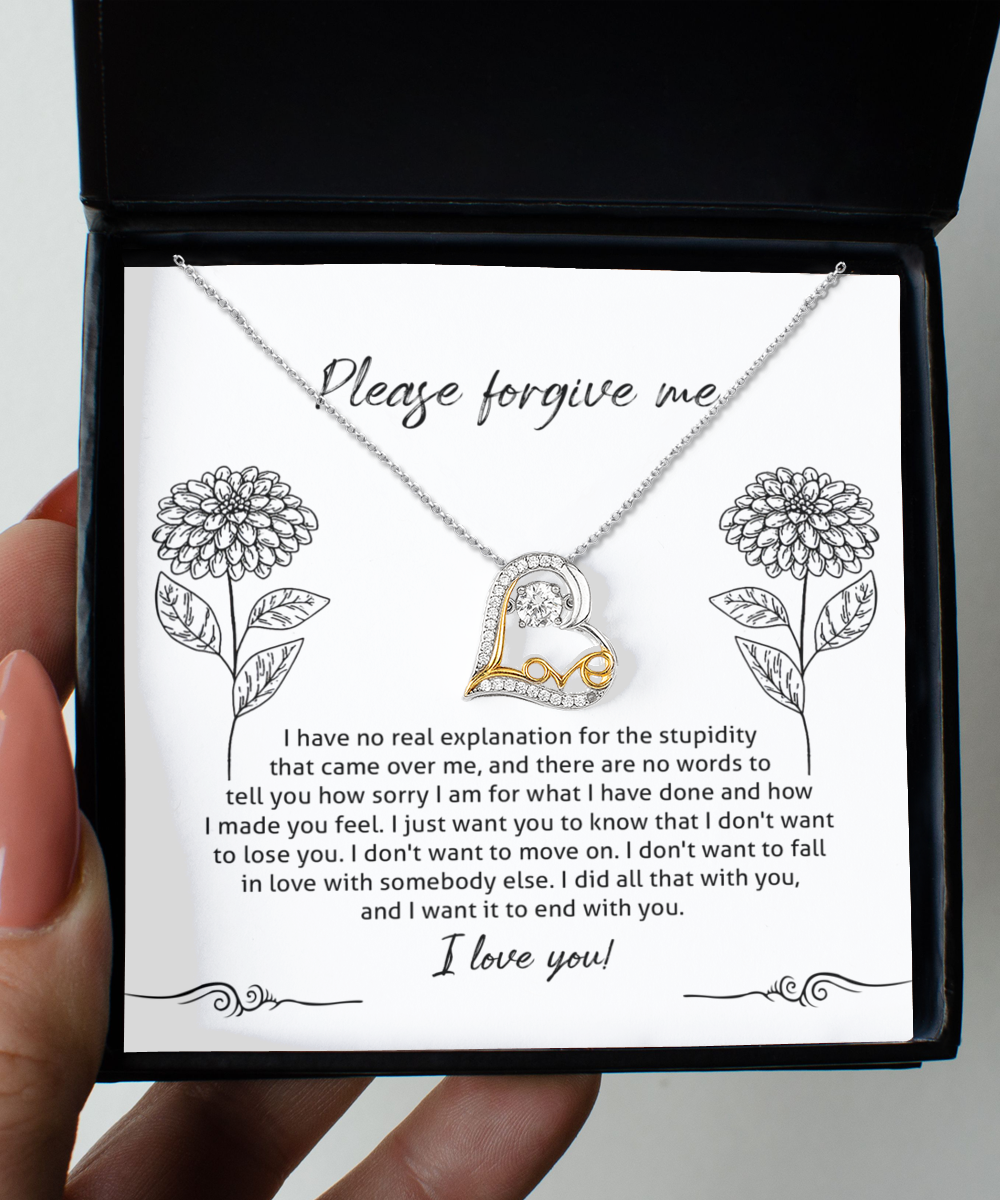 Please Forgive Me | No Real Explanation | Love Dancing Necklace