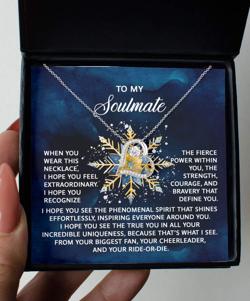 To My Soulmate | Phenomenal Spirit | Love Dancing Necklace