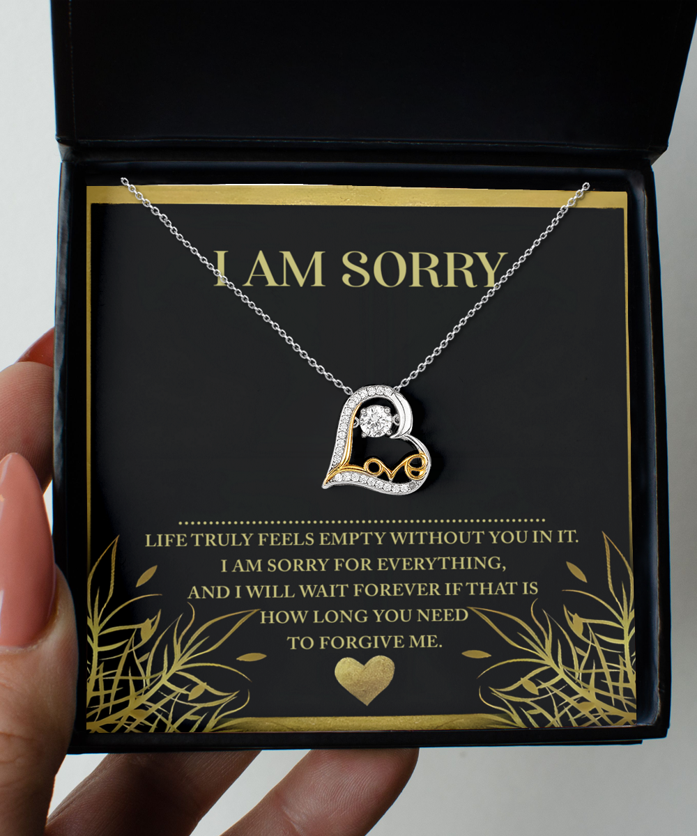 Sorry | Without You | Love Dancing Necklace