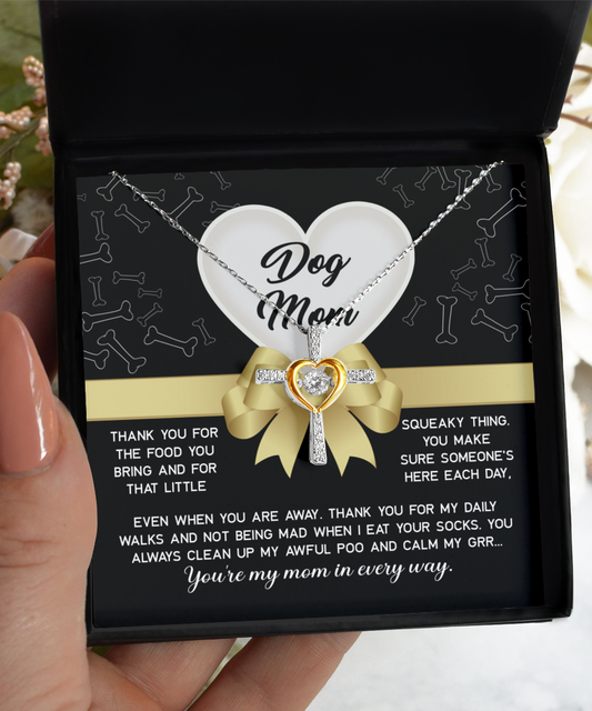 Dog Mom | In Every Way | Cross Dancing Necklace