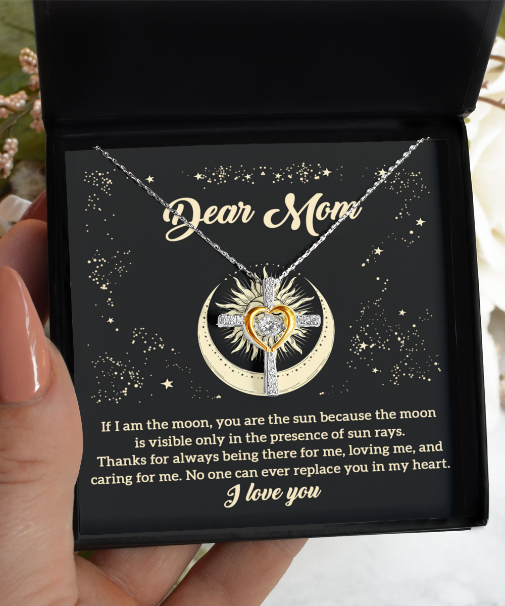 Mom | There For Me | Cross Dancing Necklace