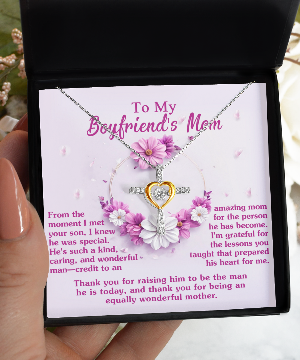 Boyfriend's Mom | Wonderful Mother | Cross Dancing Necklace