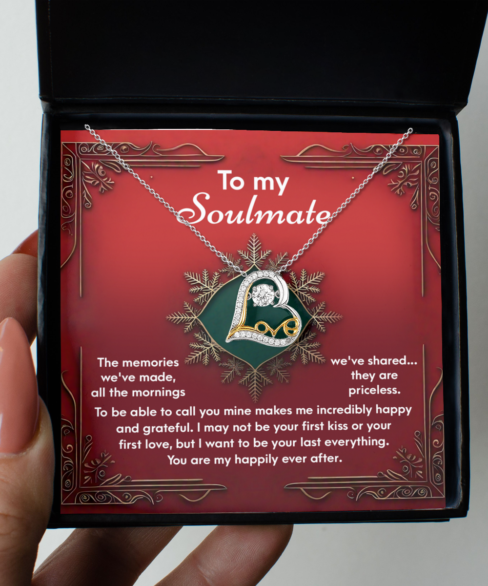 To My Soulmate | The Memories | Love Dancing Necklace