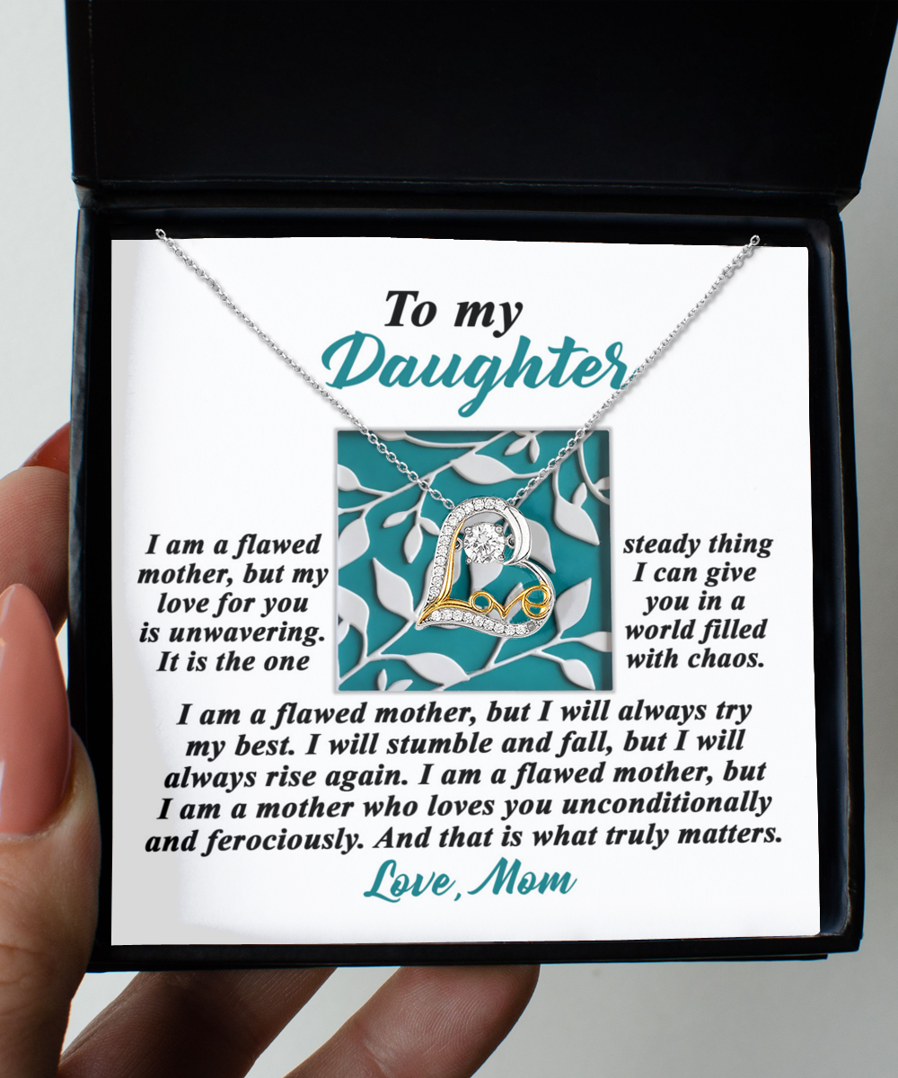 To My Daughter | I May Stumble And Fall | Love Dancing Necklace