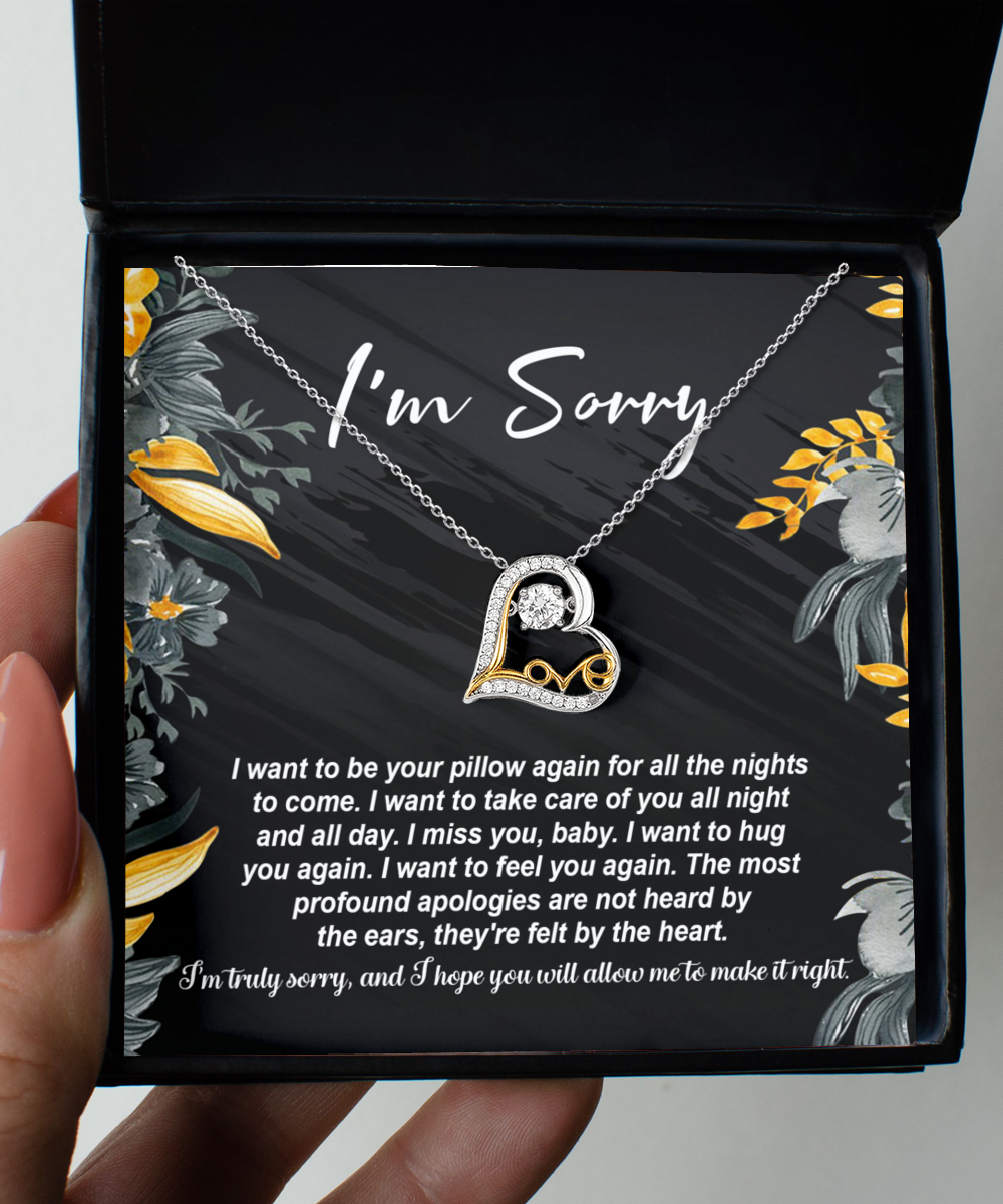 I'm Sorry | Be Your Pillow | Love Dancing Necklace