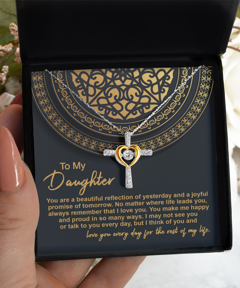 Daughter | Beautiful Reflection 2 | Cross Dancing Necklace