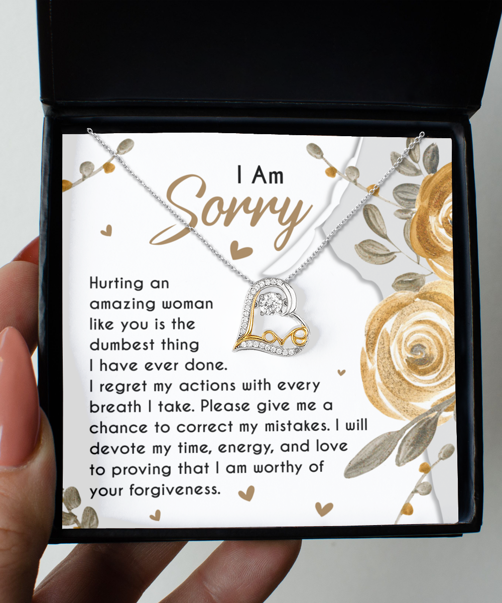 I'm Sorry | Amazing Woman | Love Dancing Necklace