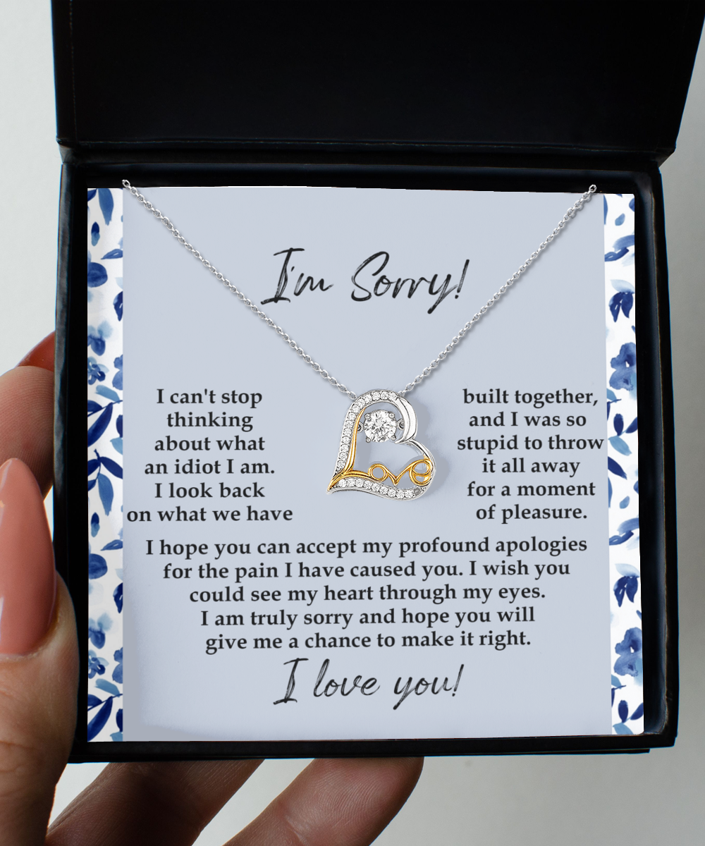 I'm Sorry | Through My Eyes | Love Dancing Necklace