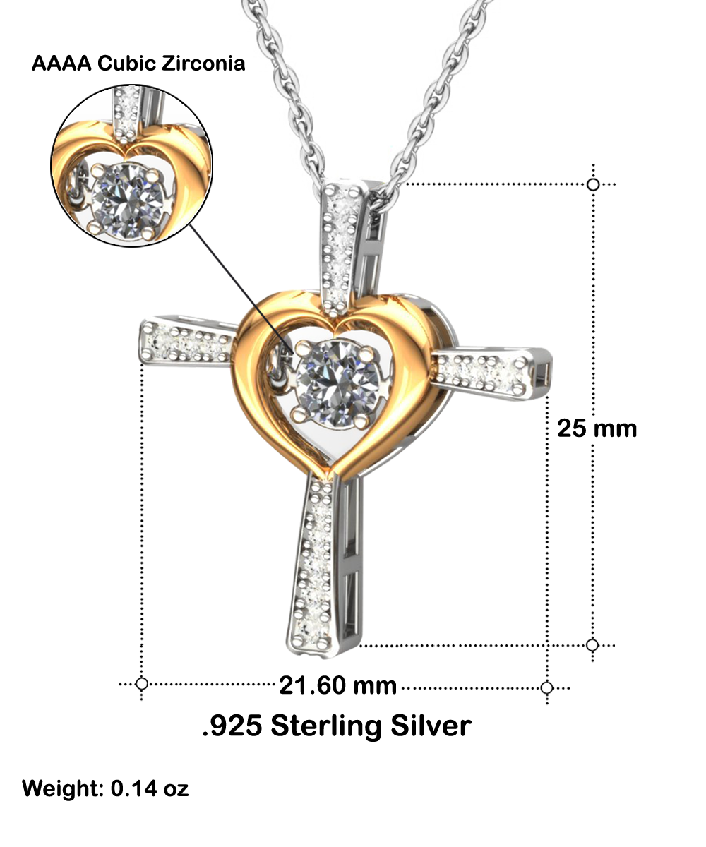 Mother-In-Law | An Open Heart | Cross Dancing Necklace